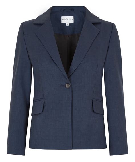 petite navy blue blazer